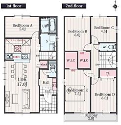 刈谷市泉田町 新築戸建 全2棟 1号棟
