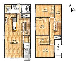 岡崎市森越町 新築戸建 全1棟