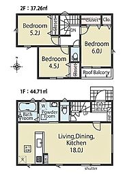 豊川市本野町 新築戸建 全7棟 2号棟