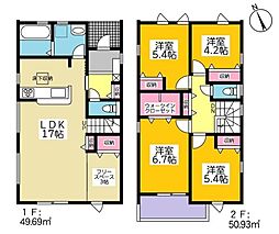 岡崎市福岡町 新築戸建 全4棟 3号棟
