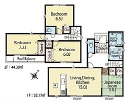 豊橋市北山町 新築戸建 全7棟 6号棟