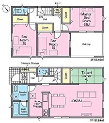 豊田市西中山町 新築戸建 全3棟 2号棟