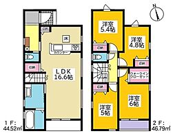 岡崎市緑丘3丁目 新築戸建 全2棟 2号棟