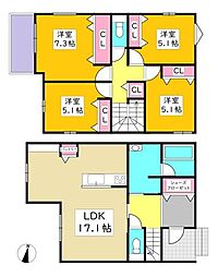 岡崎市大和町 新築戸建 全3棟 2号地