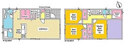 豊橋市石巻西川町 新築戸建 全3棟 2号棟