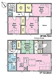 豊田市駒場町 新築戸建 全3棟 2号棟