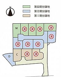 揖保郡太子町馬場13区画分譲　876万円〜