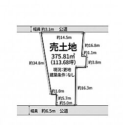 たつの市龍野町北龍野　土地