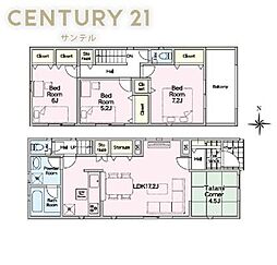 宮崎市和知川原第3-1号棟　新築戸建