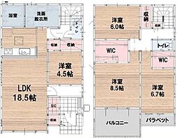 下北方町上田々1期　1号棟