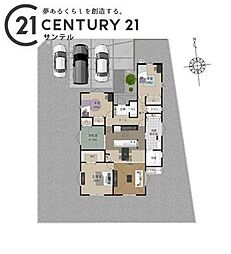 三股小東モデル　新築戸建　1号地
