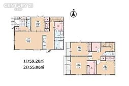 宮崎市大字小松1期　1号棟