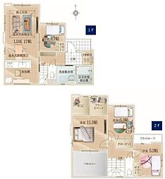 1号棟藤沢市新築戸建　小・中学校歩10分　WIC
