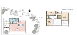 青葉区新築戸建 吹抜け LDK22帖以上 WIC