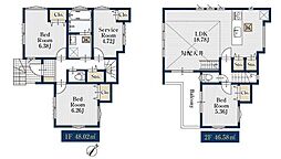 1号棟鎌倉市新築戸建 勾配天井 駅徒10分