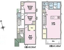 1号棟藤沢市新築戸建 2台駐車可 WIC