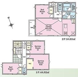 30号棟茅ヶ崎市新築戸建 2台駐車可 パントリー