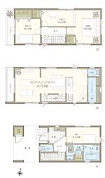 A号棟逗子市新築戸建 ビルトイン車庫