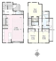 1号棟保土ケ谷区新築戸建 SIC WIC パントリー
