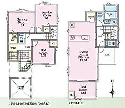1号棟茅ヶ崎市新築戸建 パントリー WIC ガレージ