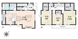 2号棟宮前区新築戸建　WIC　パントリー　カースぺ2台