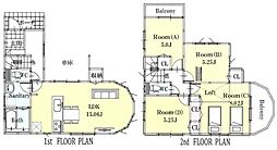 泉区新築戸建 ビルトイン車庫 2駅利用可 ロフト