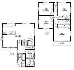 戸塚区新築戸建　カウンターキッチン　都市ガス　カースぺ