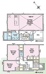 1号棟港南区新築戸建 LDK18帖以上 パントリー