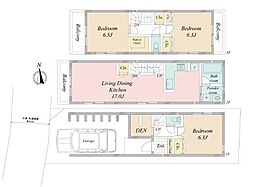 川崎市中古戸建 WIC SIC 通風良好 DEN 築後未入居