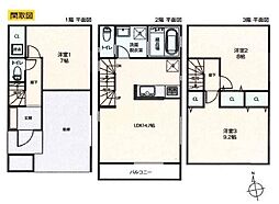 鶴見区新築戸建 南向き 日当たり ビルトインガレージ