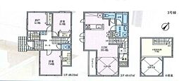 3号棟茅ヶ崎市新築戸建 WIC 上部吹抜 ルーバル