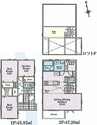 茅ヶ崎市萩園　戸建8号棟　全8棟
