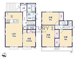 藤沢市大庭5428番　新築A号棟　全2棟