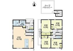 茅ヶ崎市矢畑　新築戸建　全1棟