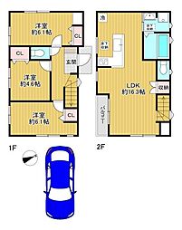 杉並区天沼3丁目　2号棟　新築戸建