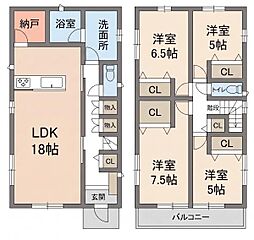新城市市場台3丁目　中古戸建