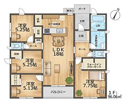 豊川市御津町第1期　新築戸建（全5棟）1号棟