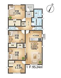 豊川市御津町第1期　新築戸建（全5棟）4号棟