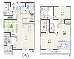 蒲郡市府相町三丁目　新築戸建（全2棟）2号棟