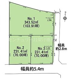 豊川市江島町下ノ郷　土地（全3区画）2号地