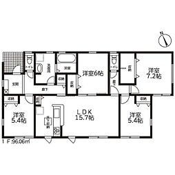 岡崎市福岡町第2　新築戸建（全4棟）4号棟