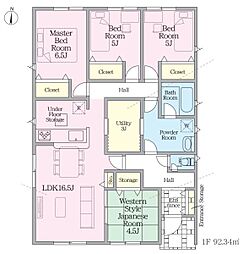 蒲郡市大塚町　第14　新築戸建（全1棟）1号棟