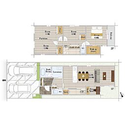 豊橋市西橋良町1期　新築戸建（全5棟）4号棟