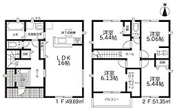 豊川第77本野町　新築戸建（全3棟）1号棟