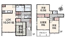 新城市富沢1丁目　新築戸建（全2棟）2号棟