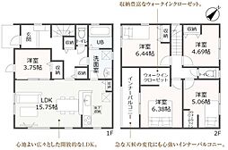 豊川赤坂町第1期　新築戸建（全2棟）2号棟