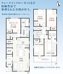 豊川市諏訪西町59期　新築戸建（全3棟）3号棟