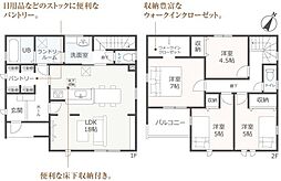 豊橋市柳生川南部土地区画整理地内　新築戸建（全2棟）2号棟