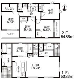 四日市市智積町　新築戸建（全4棟）2号棟