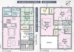 豊橋市草間町第1　新築戸建（全3棟）1号棟